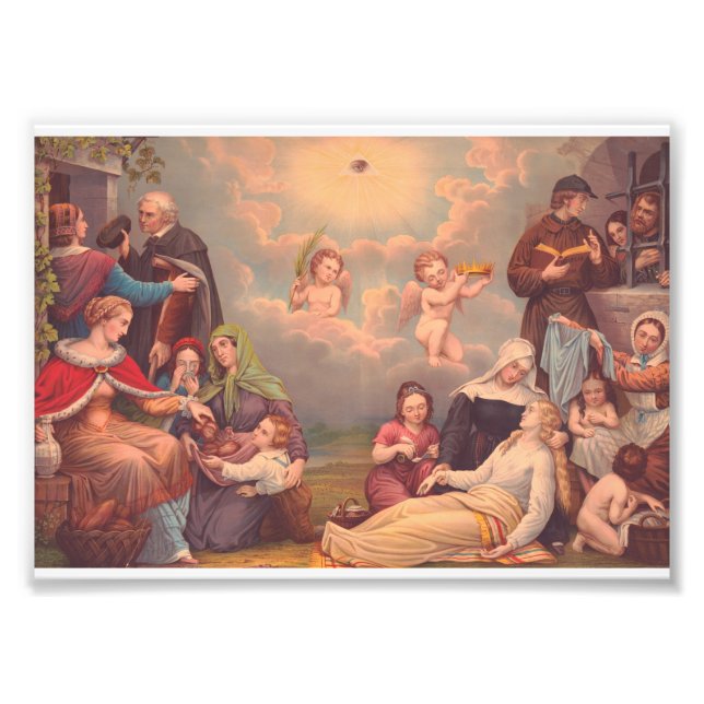 Impression Photo Jésus guérit une histoire biblique (Devant)