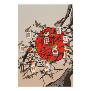 Impression Photo Jeu de Mahjong Birds