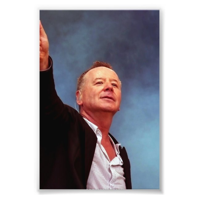 Impression Photo Jim Kerr Simple Minds Live Concert (Devant)
