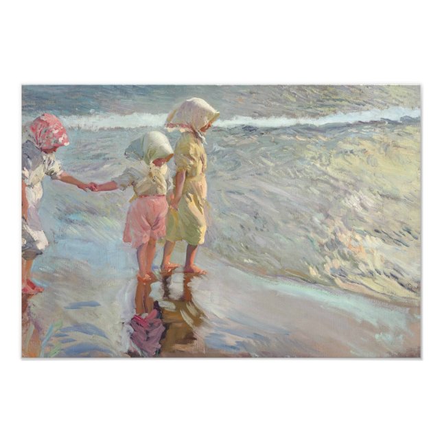 Impression Photo Joaquin Sorolla - Les Trois Soeurs (Devant)