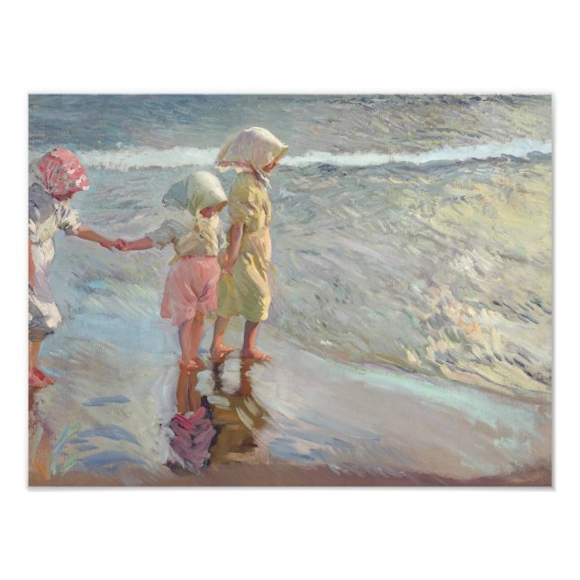 Impression Photo Joaquin Sorolla - Les Trois Soeurs (Devant)