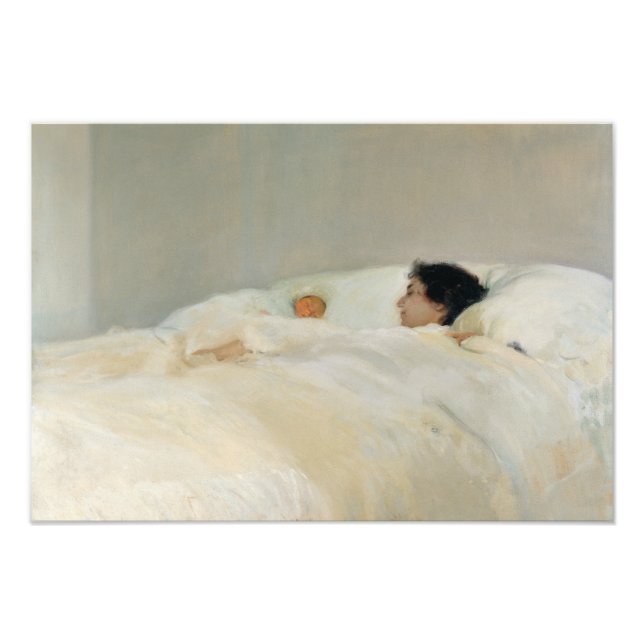 Impression Photo Joaquin Sorolla - Mère (Devant)