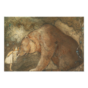 Impression Photo John Bauer - petit Basse pauvre