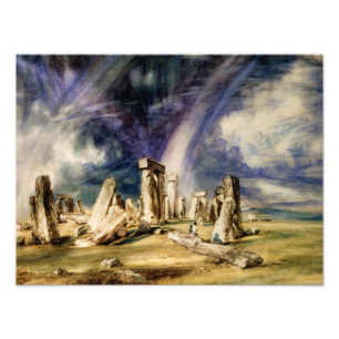 Impression Photo John Constable - Stonehenge
