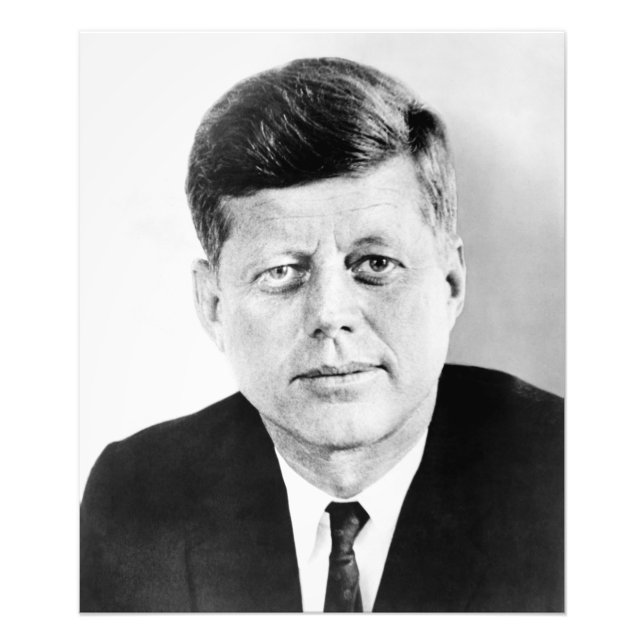 Impression Photo John Jack Kennedy Maison Blanche présidentielle am (Devant)