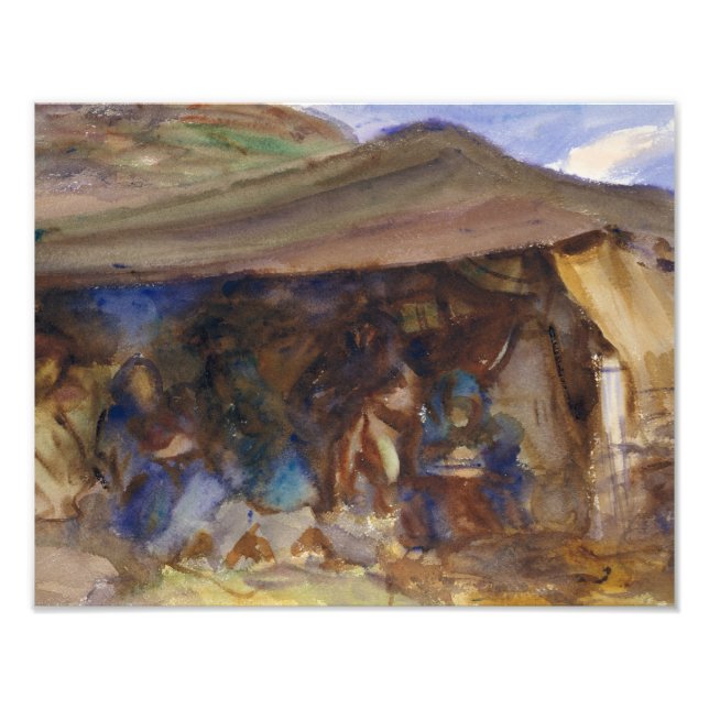 Impression Photo John Singer Sargent - Bedouin Tent (Devant)