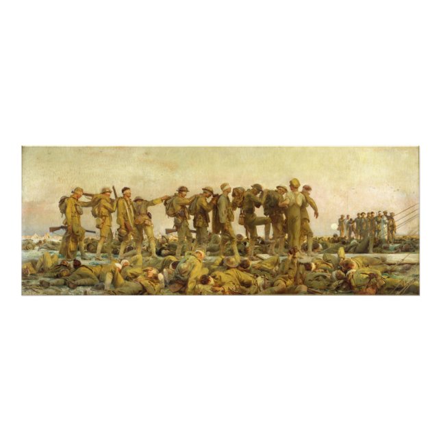 Impression Photo John Singer Sargent - gazé (Devant)