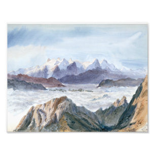 Impression Photo John Singer Sargent - Iselle du Mont Pilatus