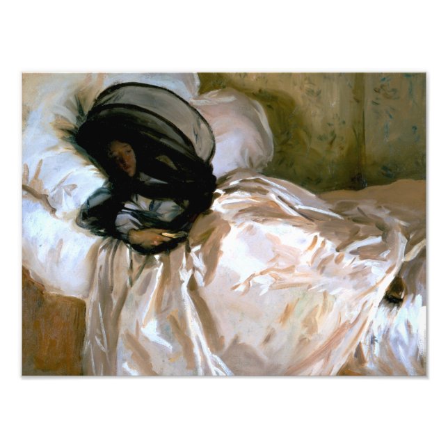 Impression Photo John Singer Sargent - La moustiquaire (Devant)
