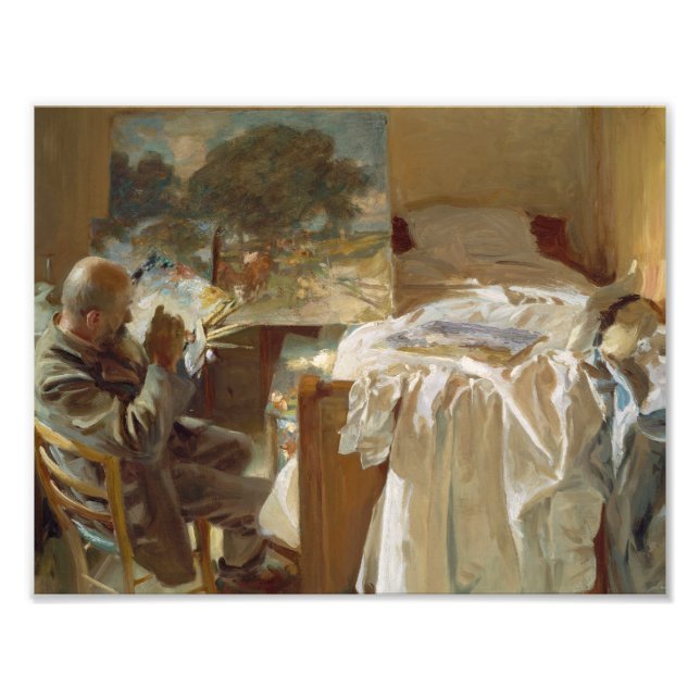 Impression Photo John Singer Sargent - Un artiste dans son studio (Devant)