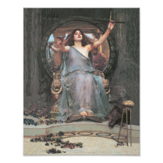 Impression Photo John William Waterhouse "Circle Offering the Cup"