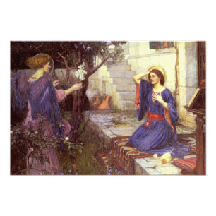 Impression Photo John William Waterhouse - L'annonce