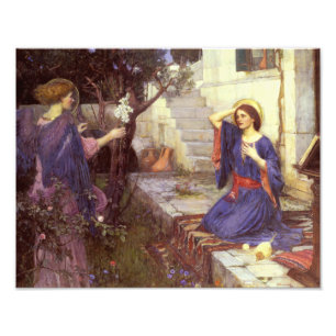 Impression Photo John William Waterhouse - L'annonce