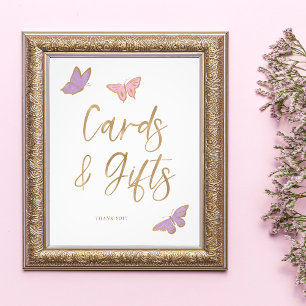 Impression Photo Jolie Papillons Cartes et Baby showers cadeaux