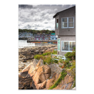 Impression Photo Jolie petite maison de plage