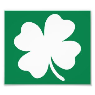 Impression Photo Jour de la Saint Patrick shamrock Irlande