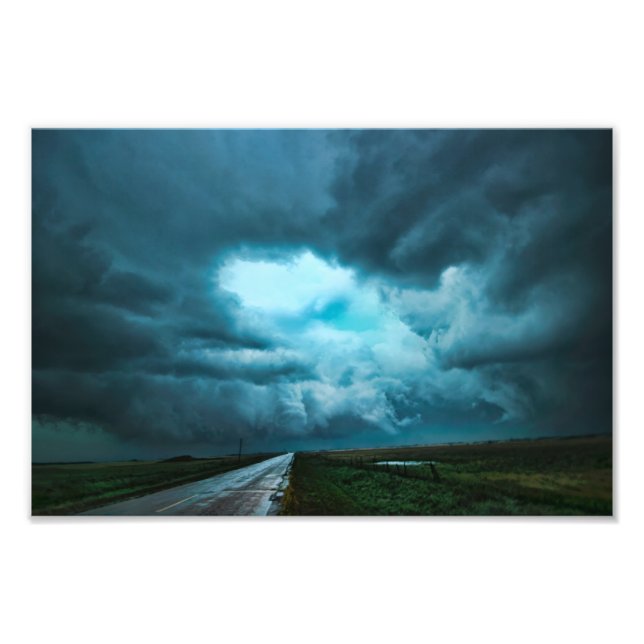 Impression Photo Jour de la Tornade de Tilston MB (Devant)