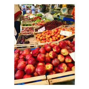 Impression Photo Journée du Marché à Sienne, Italie