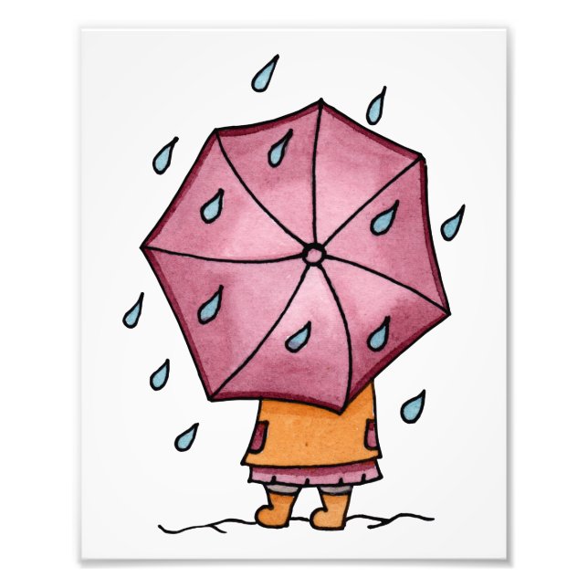 Impression Photo Jours de pluie (Devant)