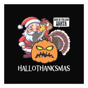 Impression Photo Joyeux Hallothanksmas