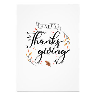 Impression Photo Joyeux Thanksgiving