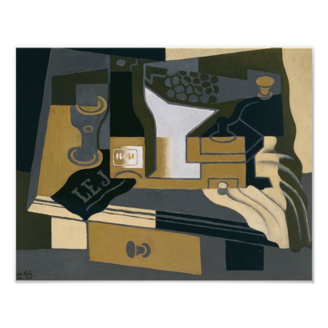Impression Photo Juan Gris - Broyeur de café (Devant)