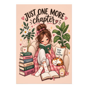 Impression Photo Juste un chapitre de plus – Amoureux des livres co