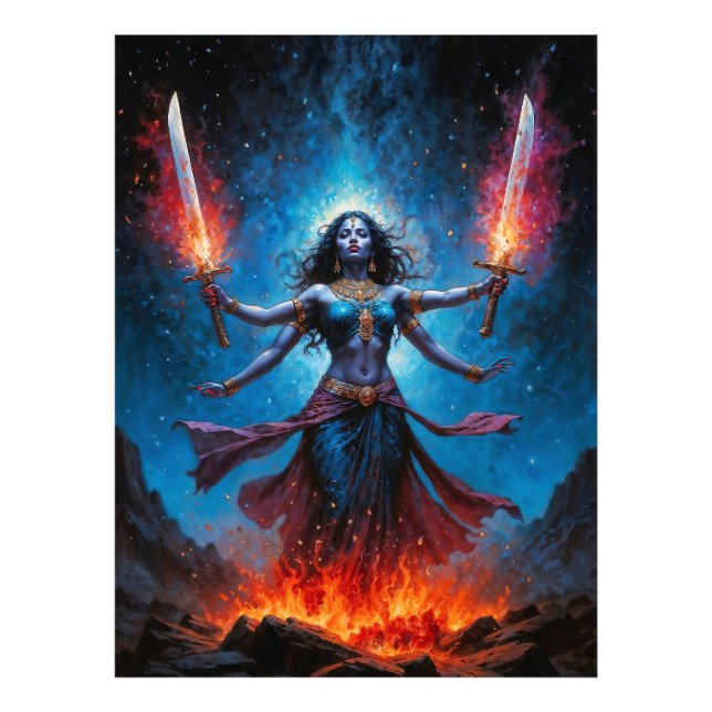 Impression Photo Kali ascendant (Devant)