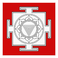 Kali Yantra Print (plusieurs tailles)