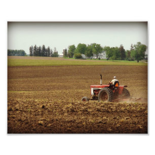 Impression Photo Kalona, travaux sur le terrain dans l'Iowa