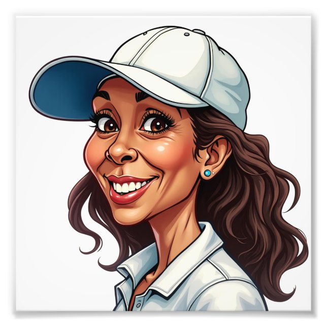 Impression Photo Kamala harris (Devant)