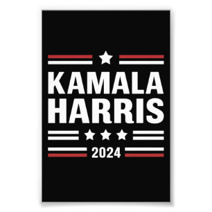 Impression Photo Kamala Harris pour le peuple 2024 Président