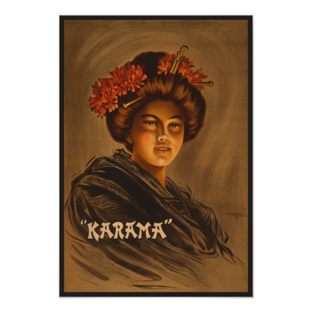 Impression Photo Karama : Romance Japonais Actrice Geisha (Devant)