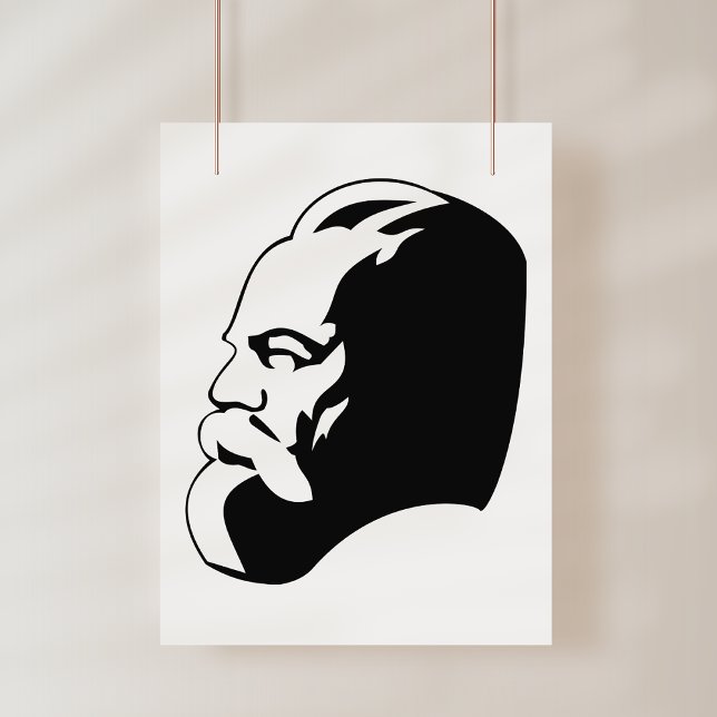 Impression Photo Karl Marx, communisme, socialisme, Union soviétiqu (Créateur téléchargé)
