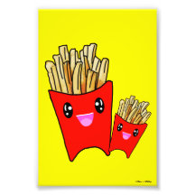 Kawaii French Fries Design