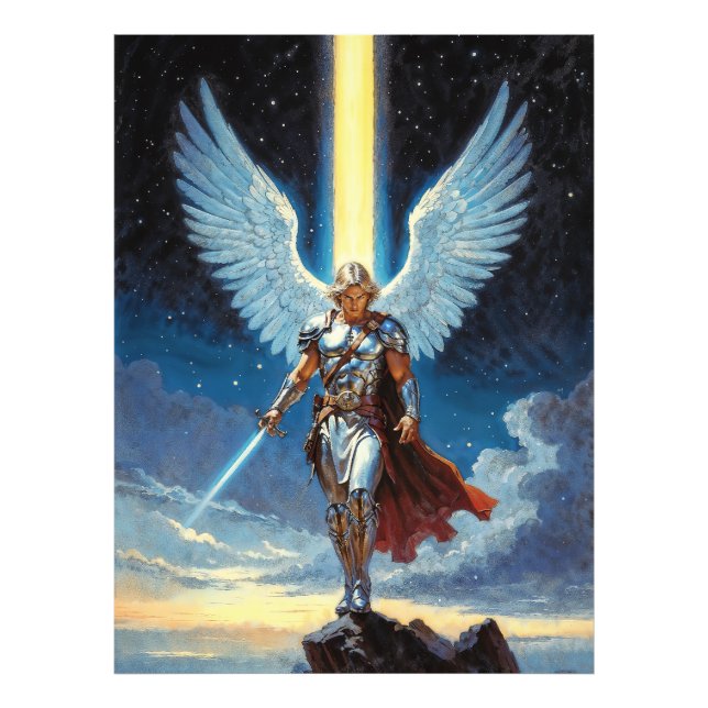 Impression Photo Keeper of the Celestial Gate Archangel Michael (Devant)