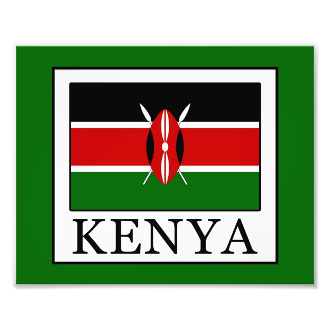 Impression Photo Kenya (Devant)
