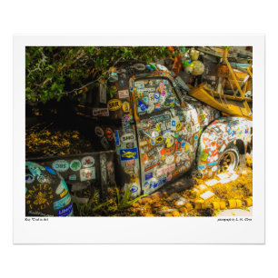 Impression Photo Key West est Art, Vieux Camion Pickup