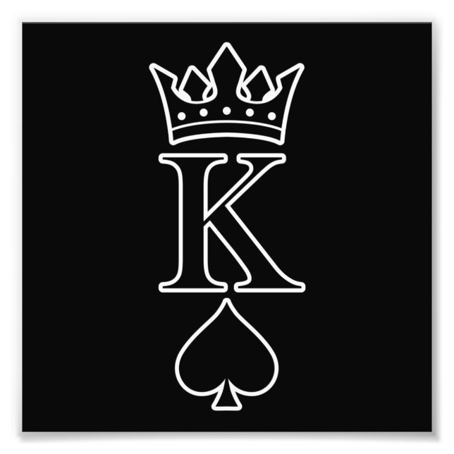 Impression Photo King Love Valentine Romantique Valentines Jour Cou (Devant)