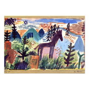 Impression Photo Klee - Le Cheval