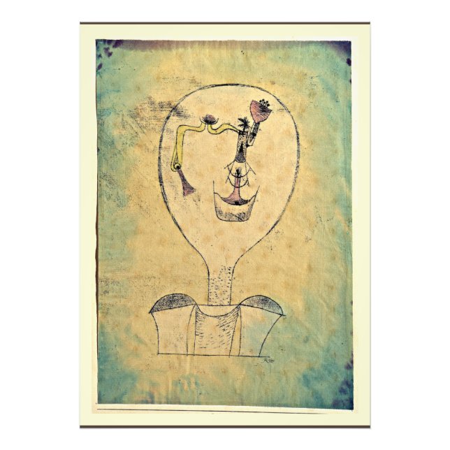 Impression Photo Klee - Les débuts d'un sourire (Devant)