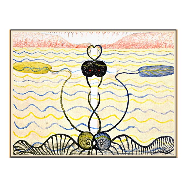 Impression Photo Klint - Evolution, no 06, Groupe VI (Devant)