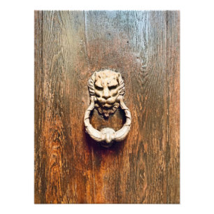 Impression Photo Knocker de porte de Venise