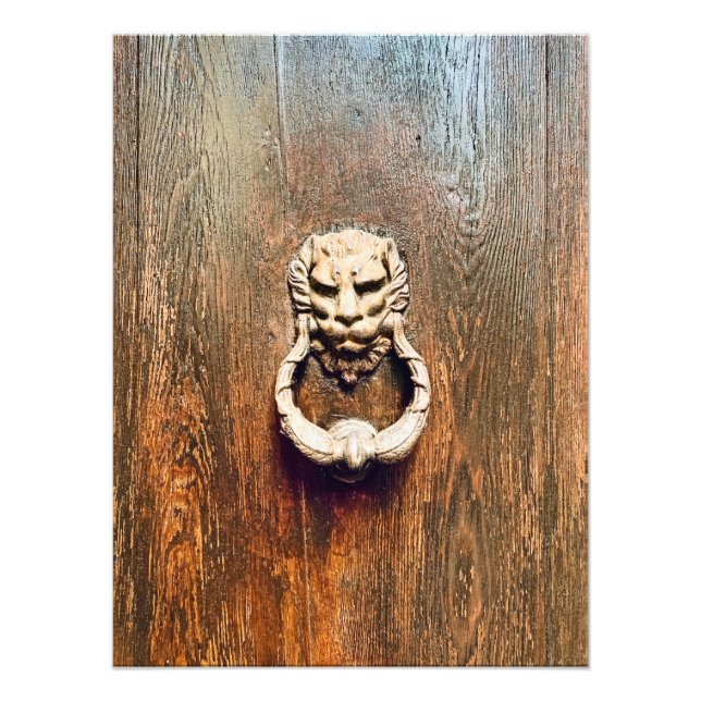 Impression Photo Knocker de porte de Venise (Devant)
