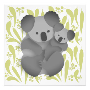 Impression Photo Koala et Joey