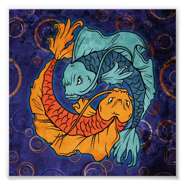 Impression Photo Koi Fish (Devant)