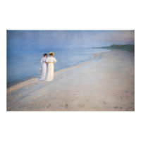 Kroyer - Soirée d'été sur la plage de Skagen