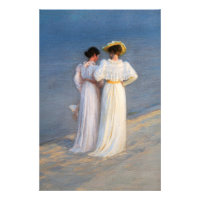 Kroyer - Soirée d'été sur Skagen Beach Closeup