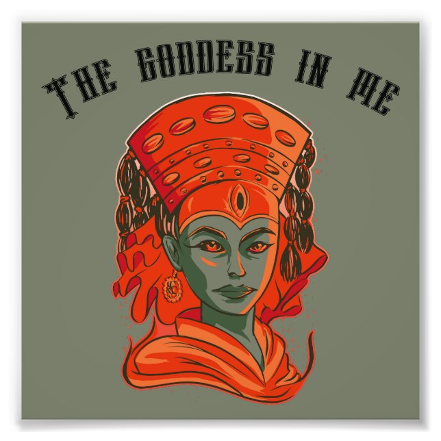 Impression Photo Kumari - La déesse en moi (Devant)