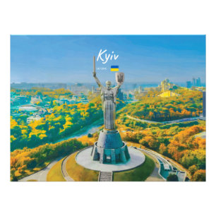 Impression Photo Kyiv, Ukraine - Monument de la mère Ukraine
